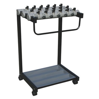 18頭帶鎖豪華型雨傘架 HS-AF12258